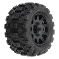 Proline PRO1024110 Badlands MX 1.85" All-Terrain Truck Tires (4) Mounted on Raid Black 12mm Hex Wheels for Granite GROM 4x4 Front or Rear (8949820817645)