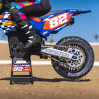 Pro-Line Hot Lap S3 Motorcycle Rear Mounted Black Supermoto Promoto-MX RC Wheel & Tyre Set (2)