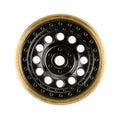 Proline PRO281200 1/24 Rock Shooter Brass F/R 1.0" 7mm Hex Crawler Wheels (2) Black SCX24 (8949821014253)