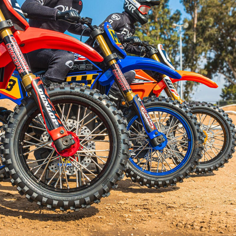 Proline PRO283600T1 1/4 Pro-Spec Aluminum V2 Bead Front Wheel Assembled Blue: Promoto-MX