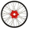 Proline PRO283600T2 1/4 Pro-Spec Aluminum V2 Bead Front Wheel Assembled Black/Red: Promoto-MX (8949821112557)