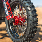 Pro-Line Pro-Spec Aluminium V2 Bead Front Assembled Black/Red RC Wheel 1/4 Scale (3)