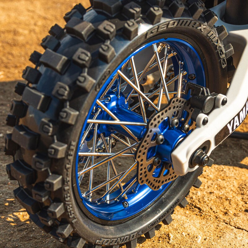 Proline PRO283700T1 1/4 Pro-Spec Aluminum V2 Bead Rear Wheel Assembled Blue: Promoto-MX (8949821210861)