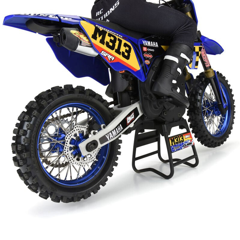 Proline PRO283700T1 1/4 Pro-Spec Aluminum V2 Bead Rear Wheel Assembled Blue: Promoto-MX (8949821210861)