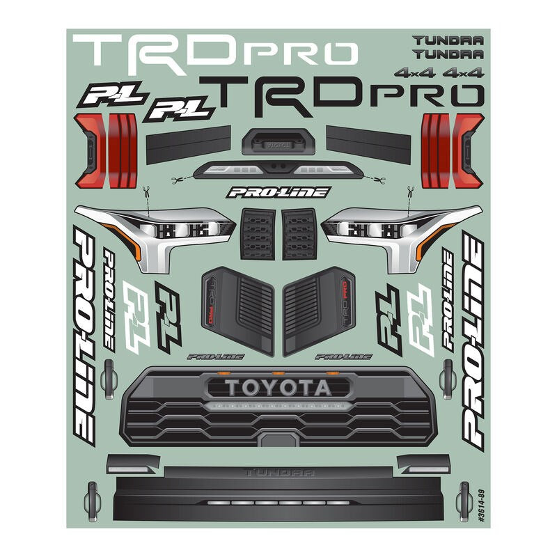 Proline PRO361400 1/10 2023 Toyota Tundra TRD PRO Clear Body