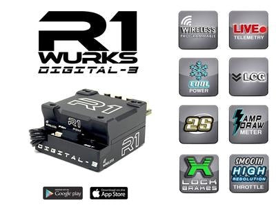R1WURKS R1040013 Super Stock 2S Digital 3 ESC (8949823602925)