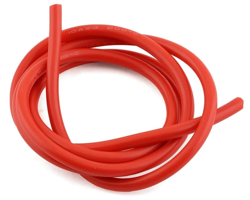 RC Pro RCP-BM073 Ultra Flex Silicone Wire 10 AWG (Red 1 Meter)