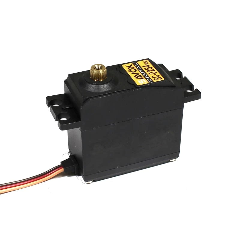 Savox SC-0254MGP Standard size 7.2kg/cm 0.14sec @ 6v Digital Servo with Soft Start 49g 40.3x20x39.4mm
