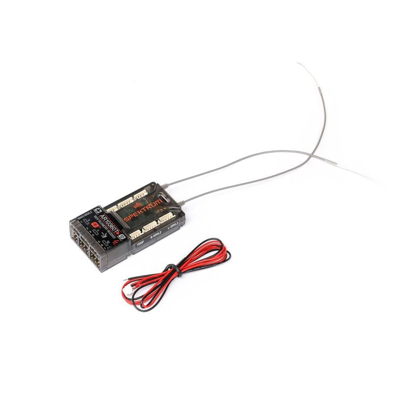 Spektrum SPM-1034 AR10360T+ 10 Channel AS3X+ & SAFE Telemetry Receiver (Replaces SPMAR10360T)