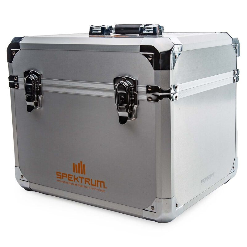 Spektrum SPM6726 Dual Aluminum Stand Up Transmitter Case (8949825143021)