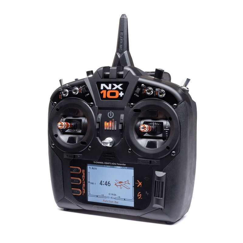 Spektrum SPMR10120 NX10+ 20-Channel DSMX Transmitter Only (8949825241325)