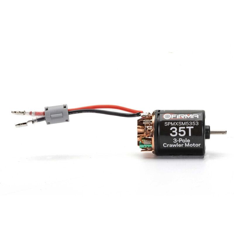 Spektrum SPMXSM5353 Firma 35T Rebuildable 3 Pole Brushed Crawler Motor (8949826945261)