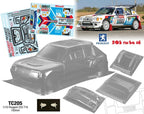 Team C Peugeot 205 T16 190mm RC Car Body 1/10 Scale