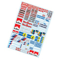 Team C Motul RC Decal Sheet 1/10 Scale