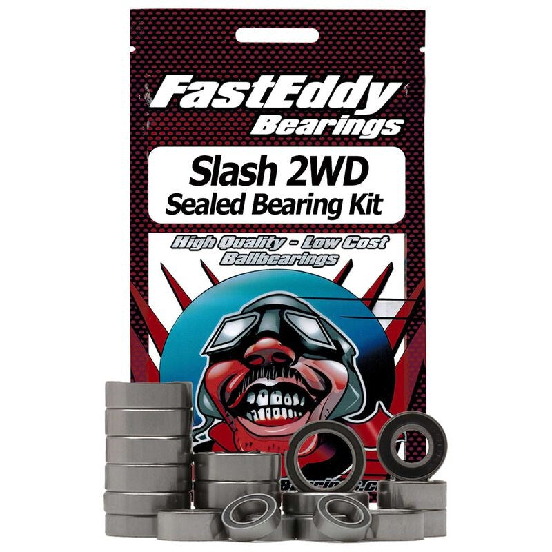 Fast Eddy TFE89 Sealed Bearing Kit-TRAXXAS Slash VXL 2WD SC Truck