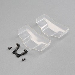 Team LOSI Racing TLR330010 Low Front Wing Clear with Mount (2) (8949829239021)