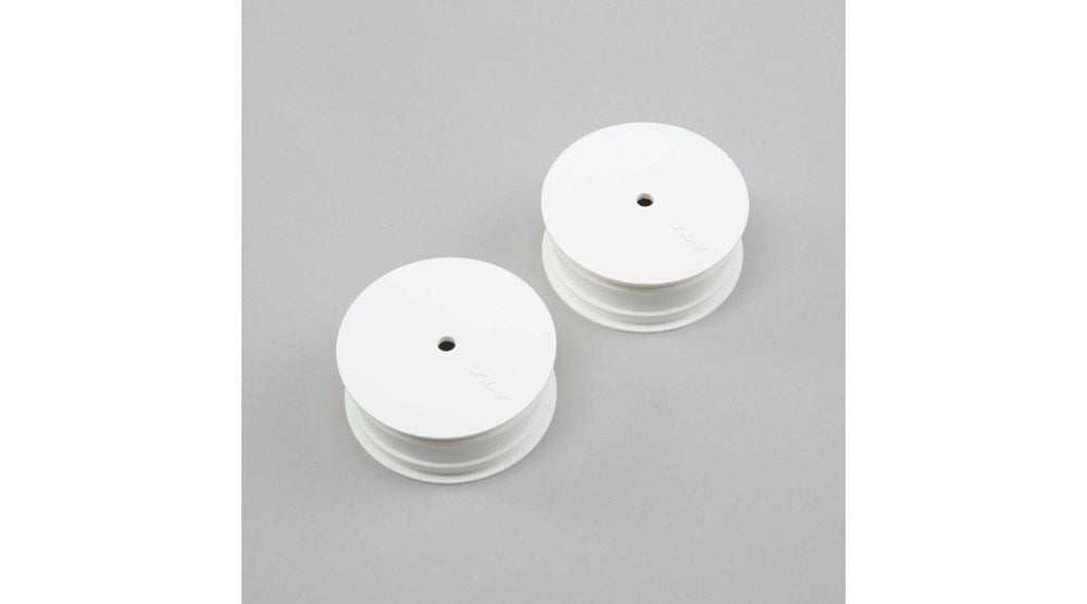 Team LOSI Racing TLR43017 Front Wheel Stiffezel 12mm Hex White(2): 22 4.0 (8949829566701)