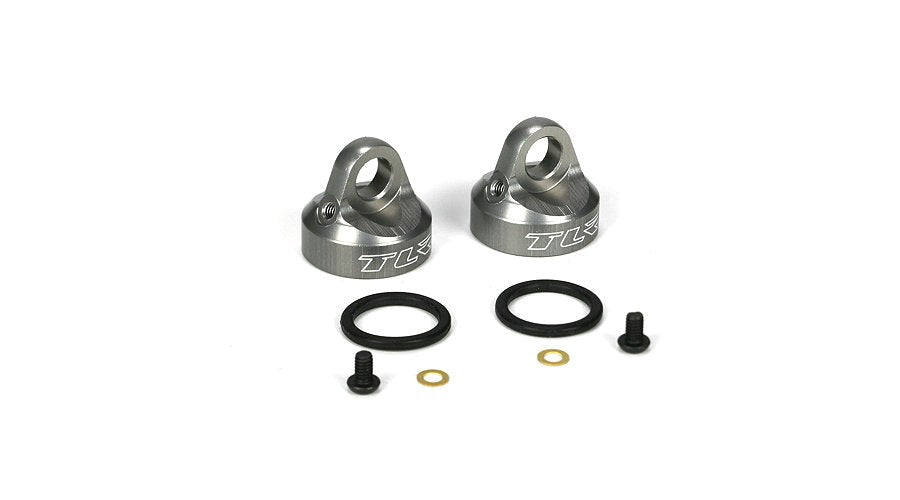 Team LOSI Racing TLR5062 Bleeder Shock Caps Aluminum (2): TEN (8949829599469)