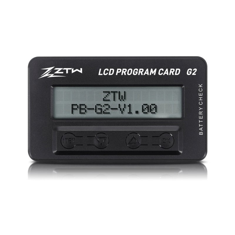ZTW ZTW-1400011 LCD program card G2 Aircraft ESC Incl Skyhawk (8949830090989)