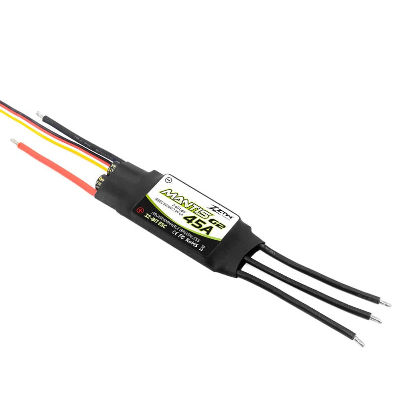 ZTW ZTW-2045211 Mantis 45A SBEC G2 45/55A 2-4S 5-7.4v 4A SBEC 43g 73x26x10mm (8949830156525)