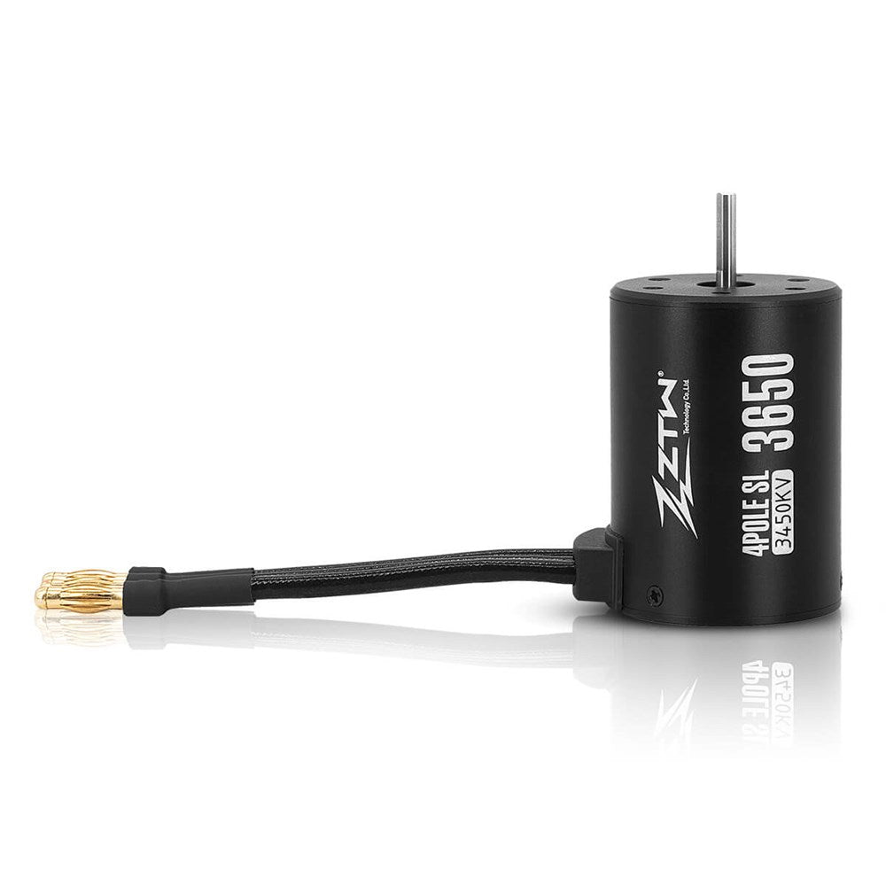 ZTW ZTW-2120121 4350Kv 2-3S 1/10 Sensorless 540 Brushless Motor 3.17mm Motor Shaft (8949830287597)
