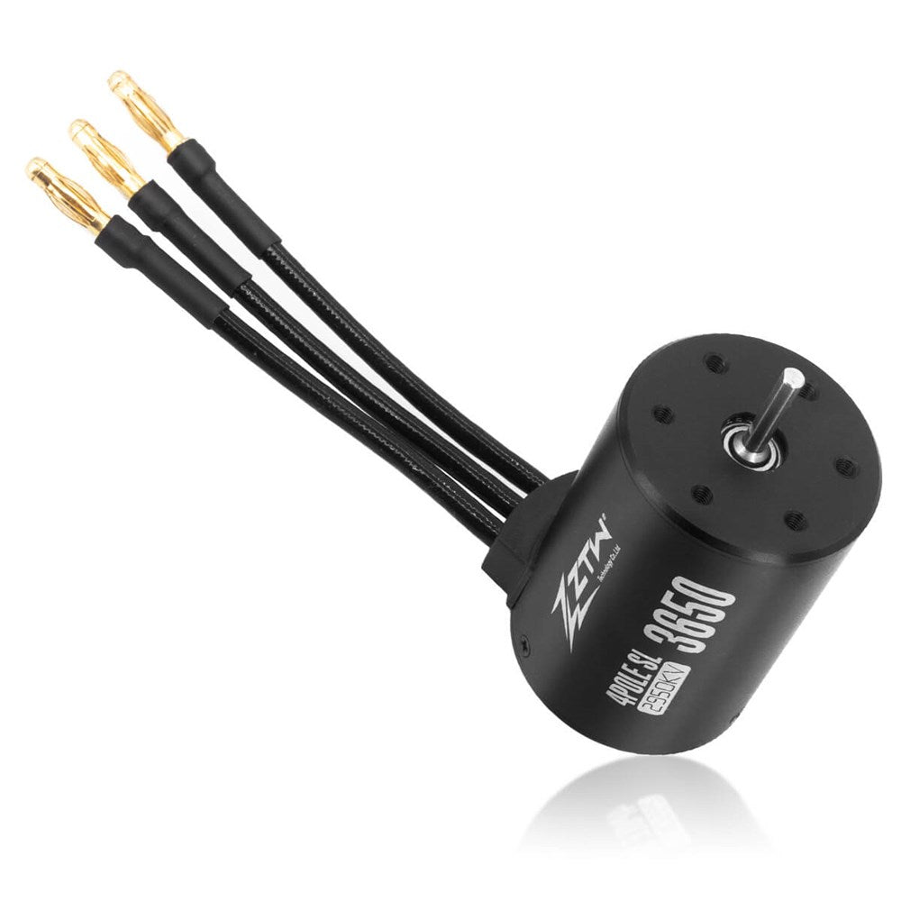 ZTW ZTW-2120121 4350Kv 2-3S 1/10 Sensorless 540 Brushless Motor 3.17mm Motor Shaft (8949830287597)