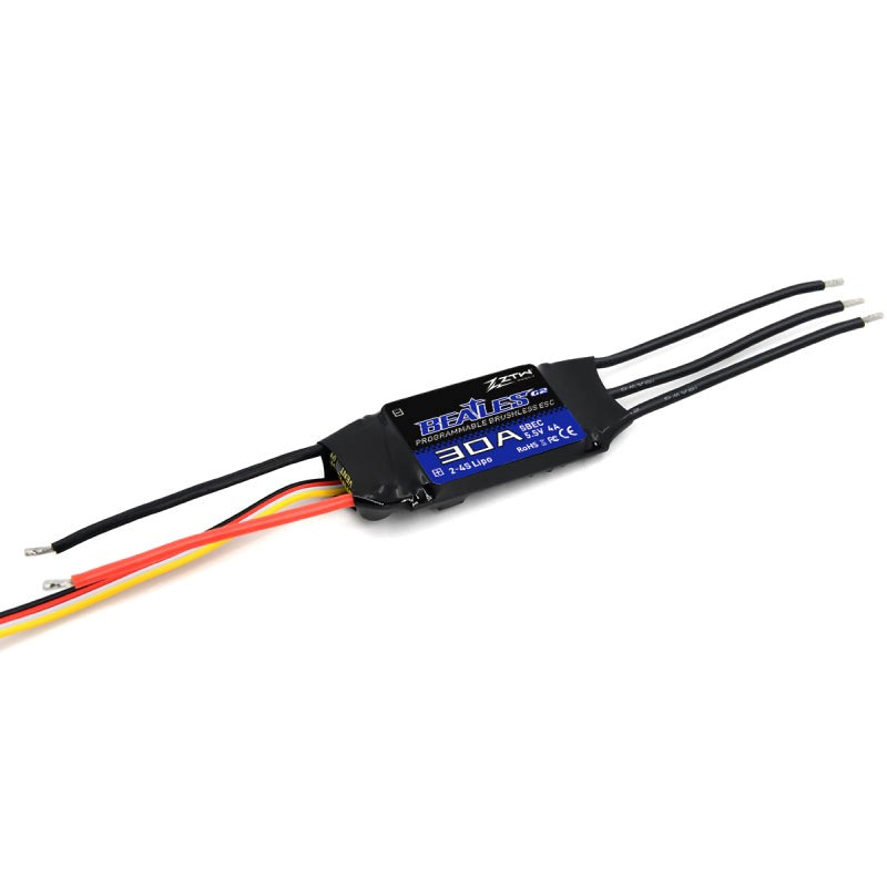 ZTW ZTW-3030211 ZTW Beatles 30A SBEC G2 30/40A 2-4S 25g 5-6v 4A SBEC 60x25x10mm (8949830353133)