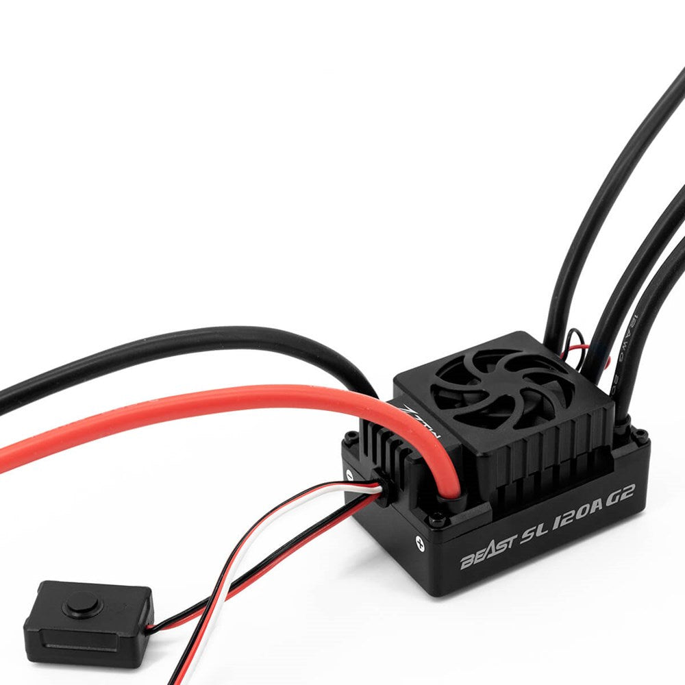ZTW ZTW-4112023 1/10 Beast SL 120A G2 2-4S 7.4-14.8v Sensorless Waterproof 6v/3A BEC (8949830451437)