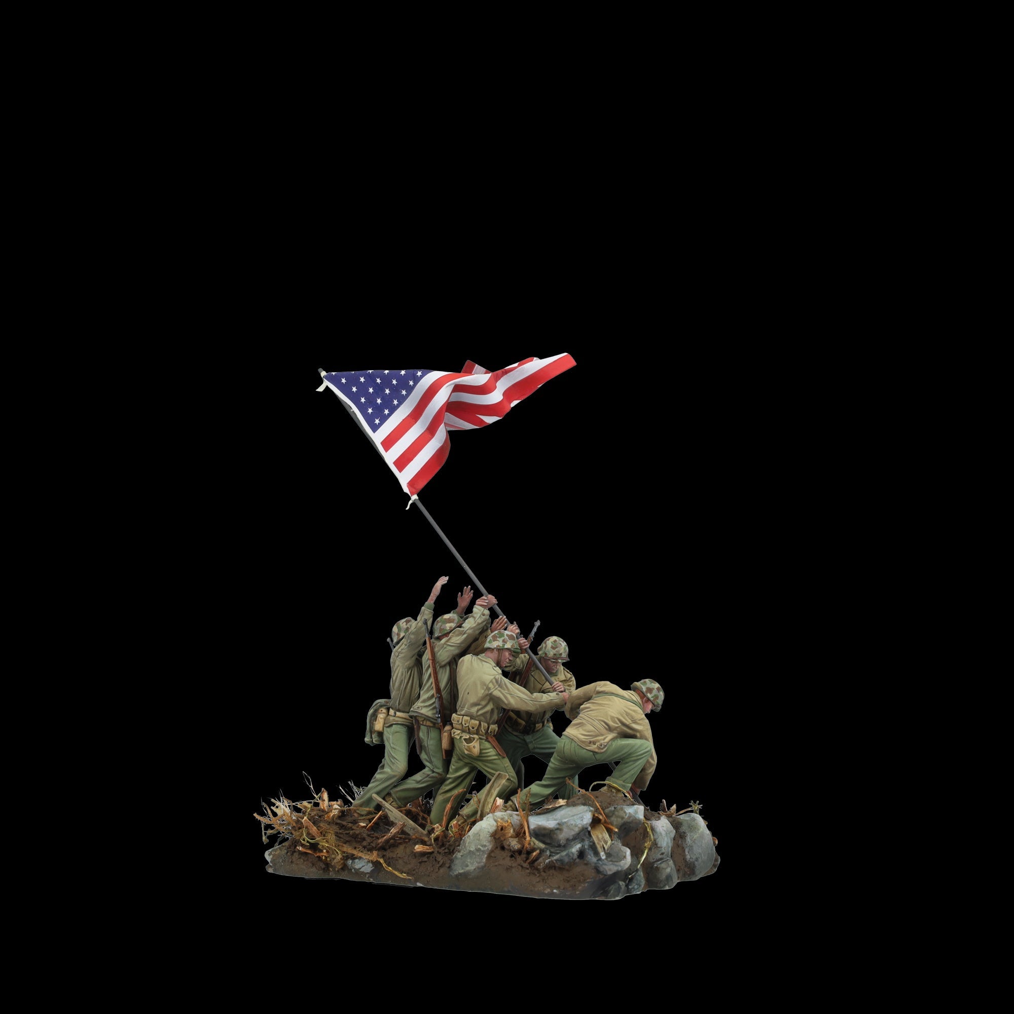 Scale 75 Figures Warfront Iwojima 35mm (6)