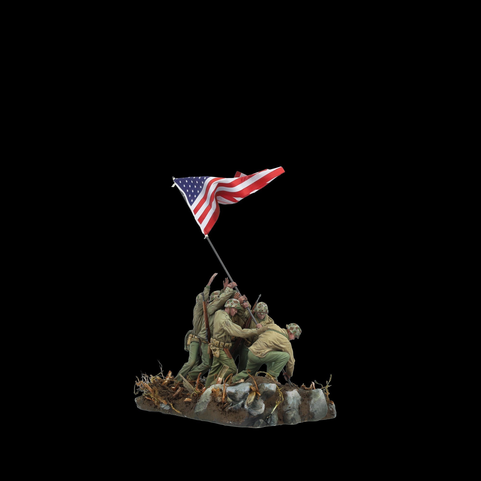 Scale 75 Figures Warfront Iwojima 35mm (8)