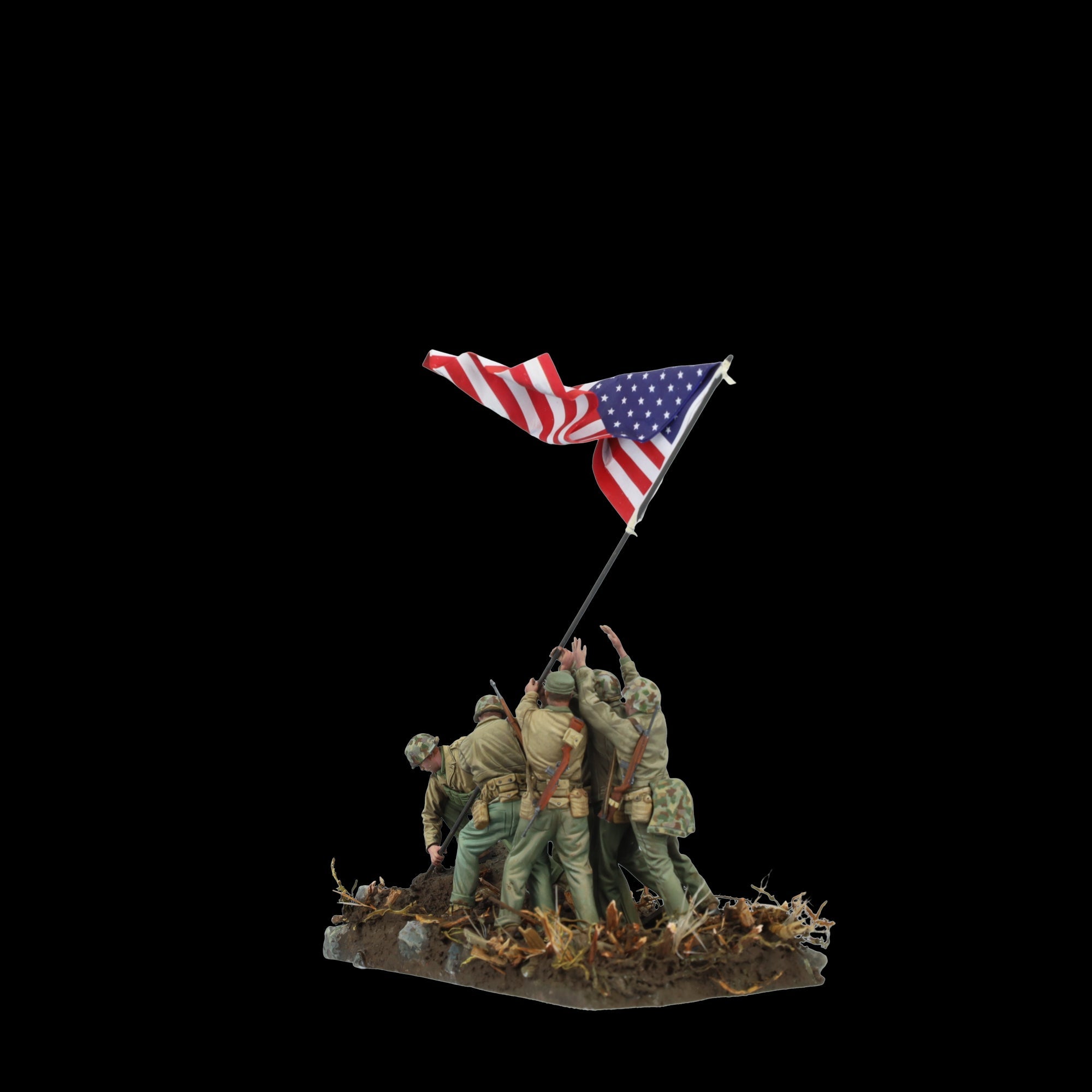 Scale 75 Figures Warfront Iwojima 35mm (26)