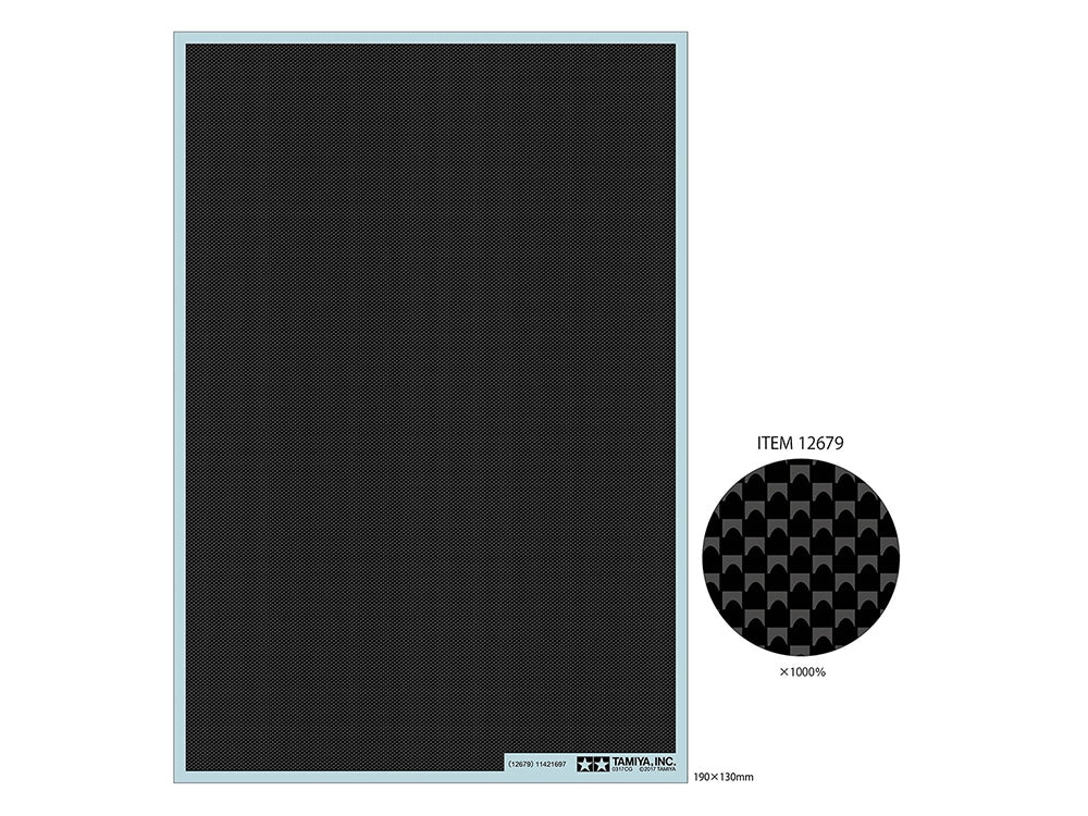 Tamiya 12679 TAMIYA 1/24 CARBON DECAL PLAIN FINE