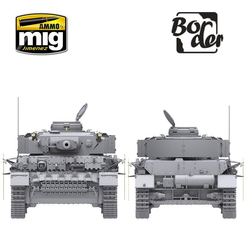 Border Model BT001 1/35 Panzer IV G Mid/Late 2 in 1