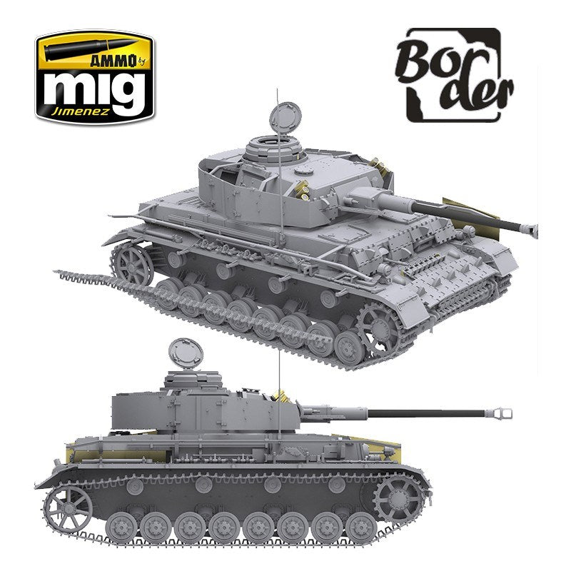 Border Model BT001 1/35 Panzer IV G Mid/Late 2 in 1
