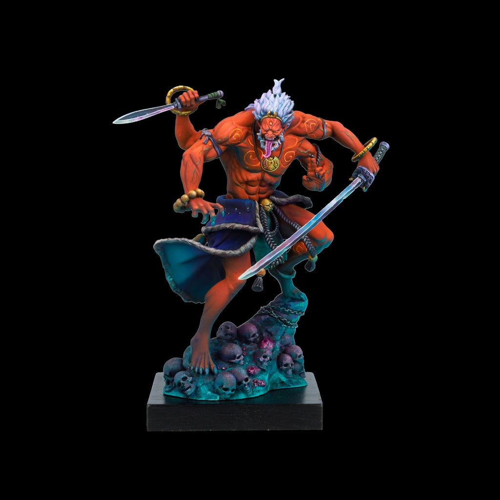 Scale 75 Figures Song of Gods Oni Kouchokujin 75mm (2)