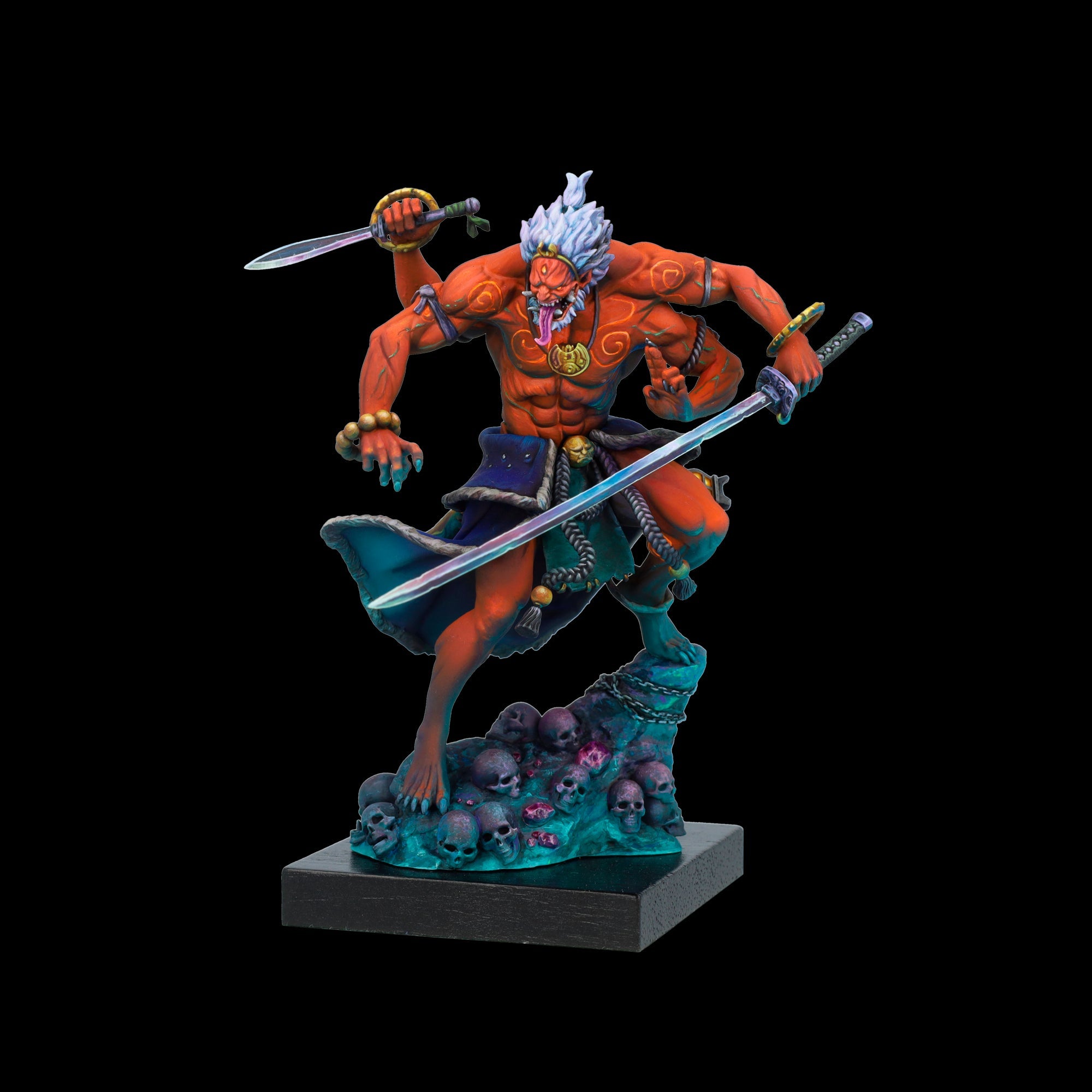 Scale 75 Figures Song of Gods Oni Kouchokujin 75mm (4)