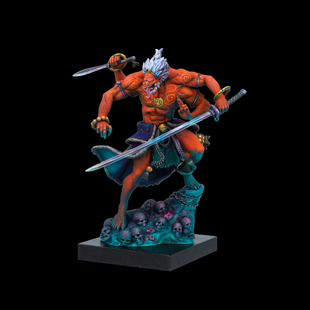 Scale 75 Figures Song of Gods Oni Kouchokujin 75mm (5)