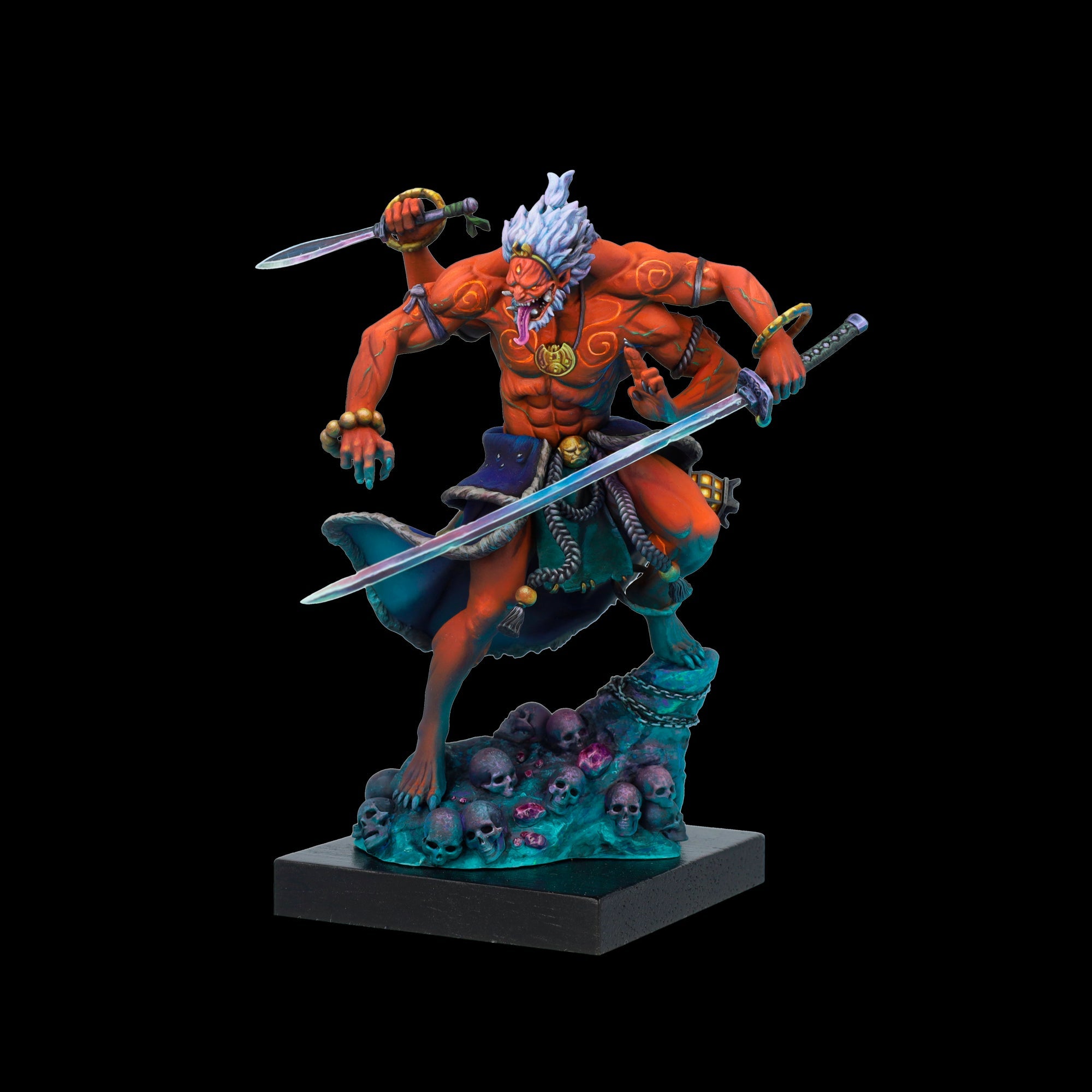 Scale 75 Figures Song of Gods Oni Kouchokujin 75mm (5)