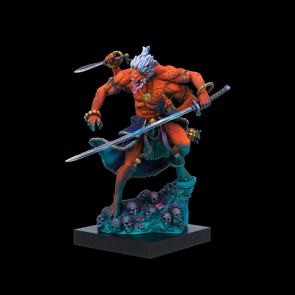 Scale 75 Figures Song of Gods Oni Kouchokujin 75mm (6)
