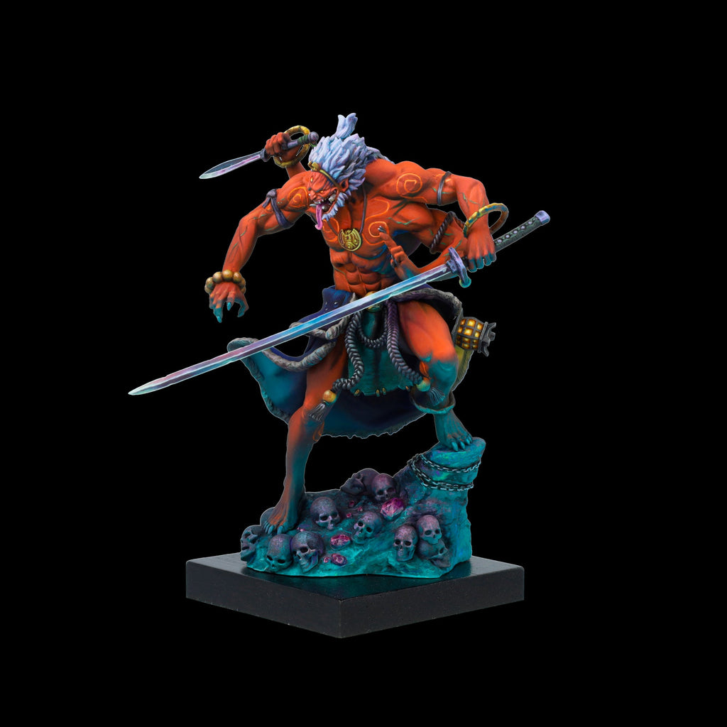 Scale 75 Figures Song of Gods Oni Kouchokujin 75mm (7)