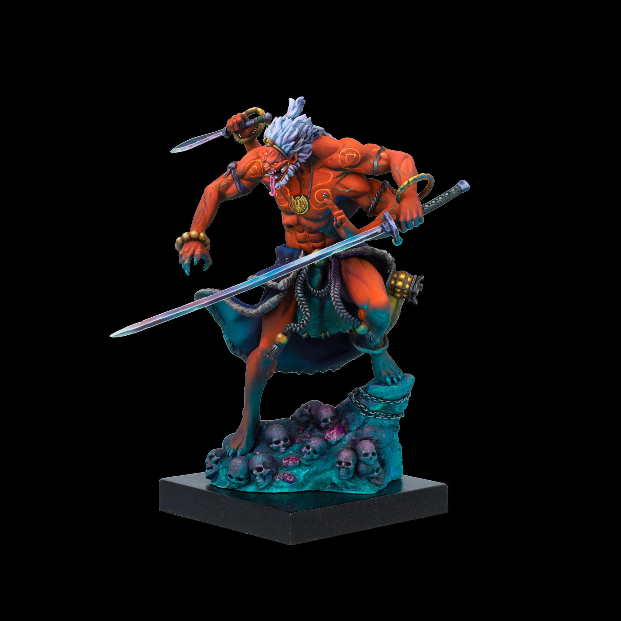 Scale 75 Figures Song of Gods Oni Kouchokujin 75mm (7)