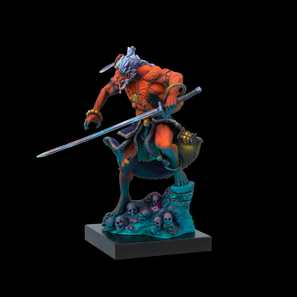 Scale 75 Figures Song of Gods Oni Kouchokujin 75mm (9)