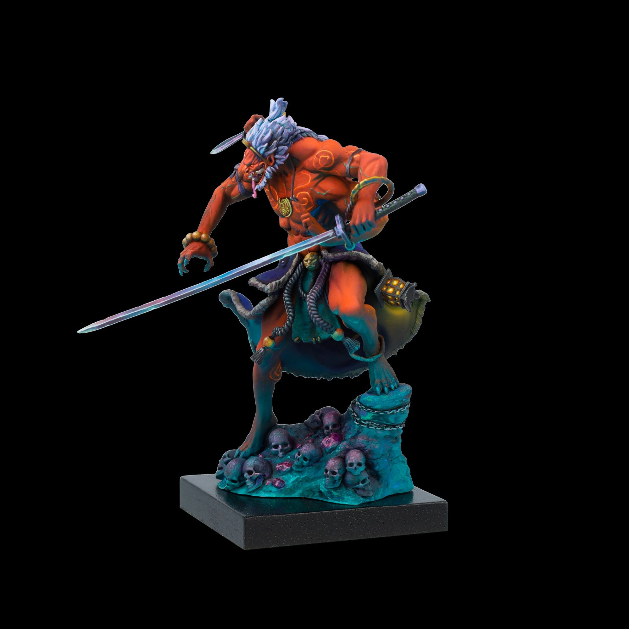 Scale 75 Figures Song of Gods Oni Kouchokujin 75mm (9)