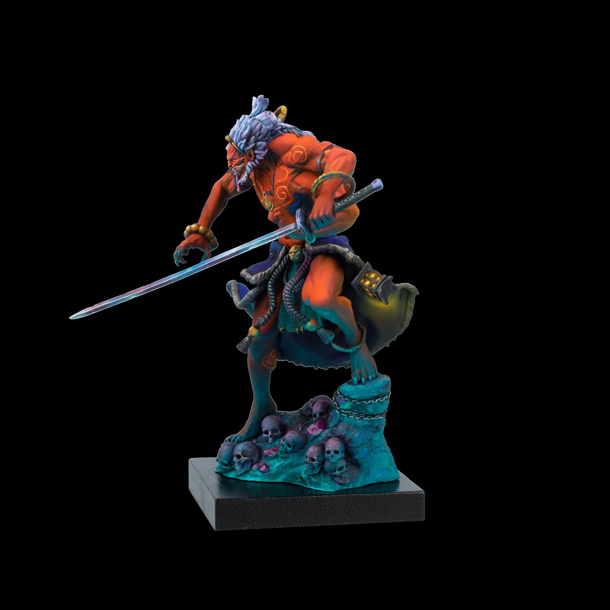 Scale 75 Figures Song of Gods Oni Kouchokujin 75mm (10)