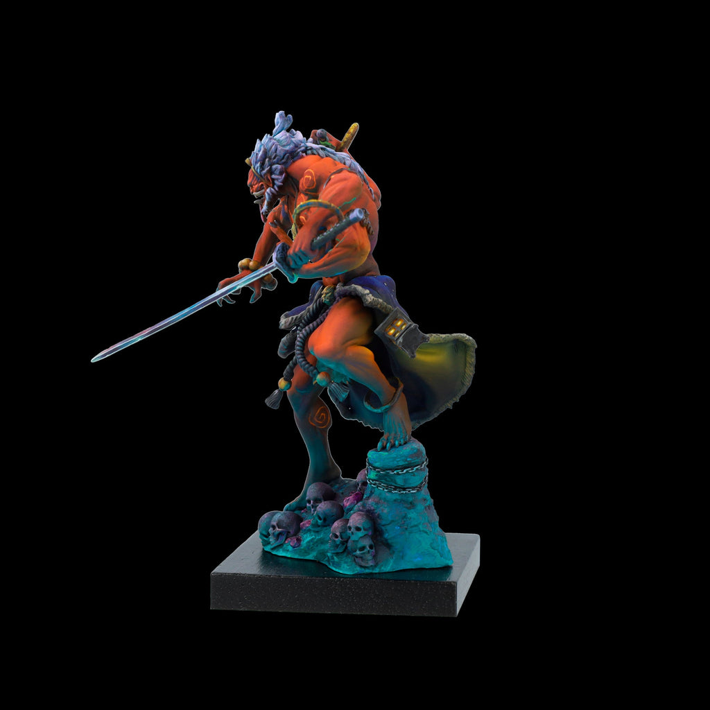 Scale 75 Figures Song of Gods Oni Kouchokujin 75mm (12)