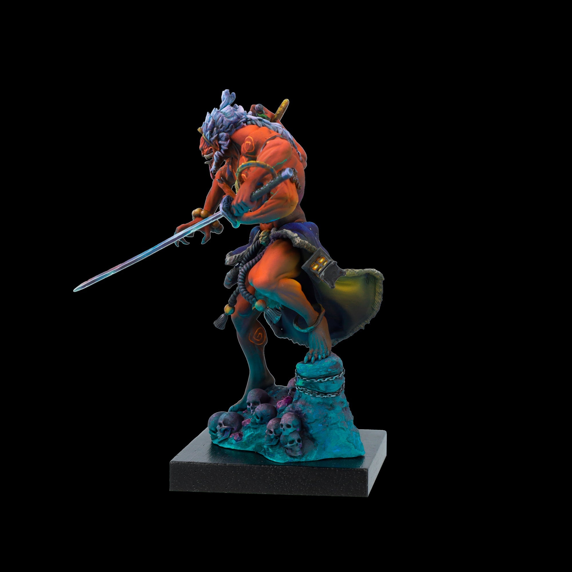 Scale 75 Figures Song of Gods Oni Kouchokujin 75mm (12)