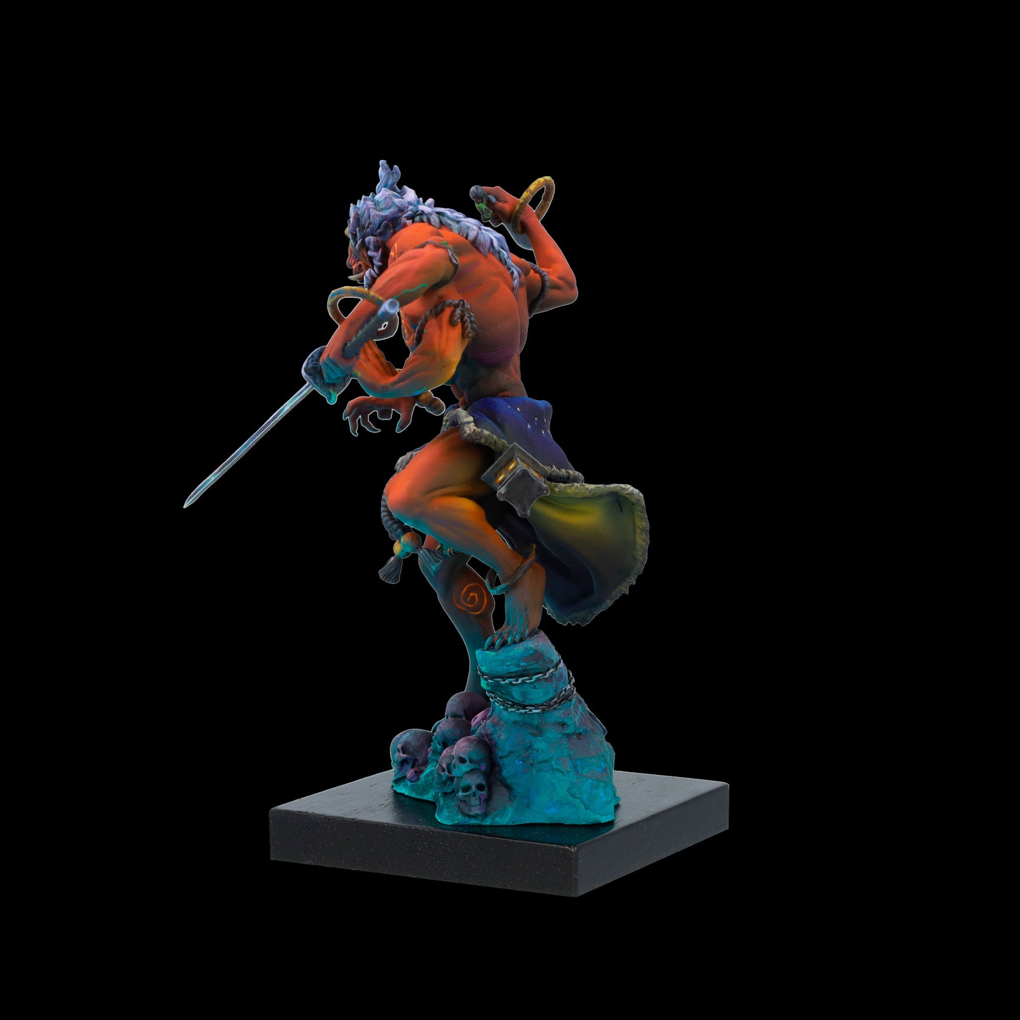 Scale 75 Figures Song of Gods Oni Kouchokujin 75mm (14)