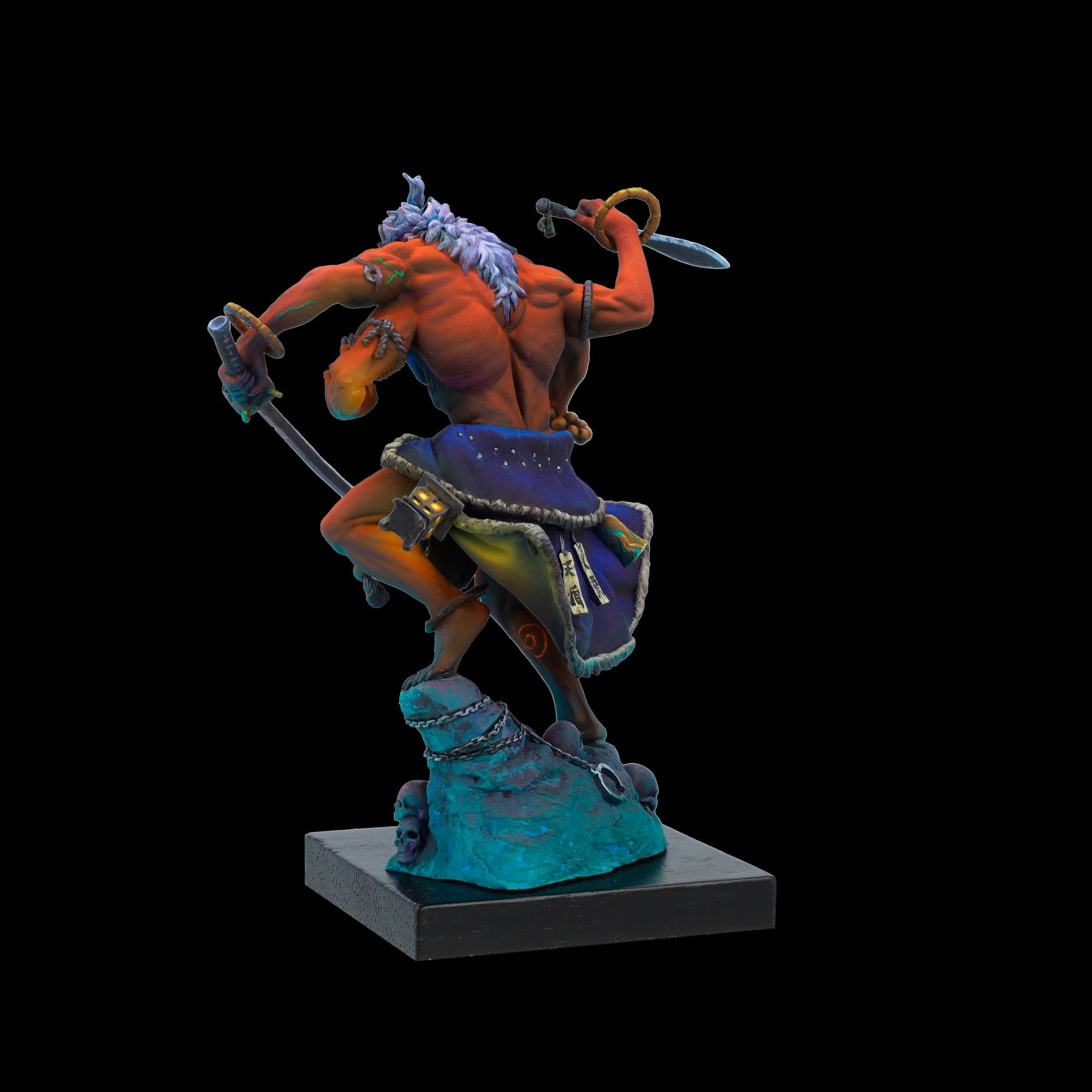 Scale 75 Figures Song of Gods Oni Kouchokujin 75mm (18)