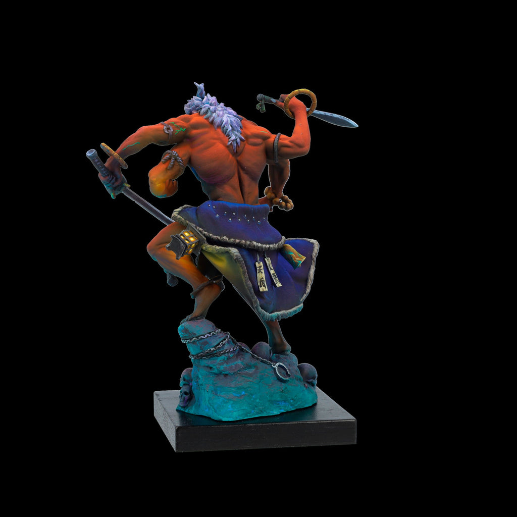 Scale 75 Figures Song of Gods Oni Kouchokujin 75mm (19)