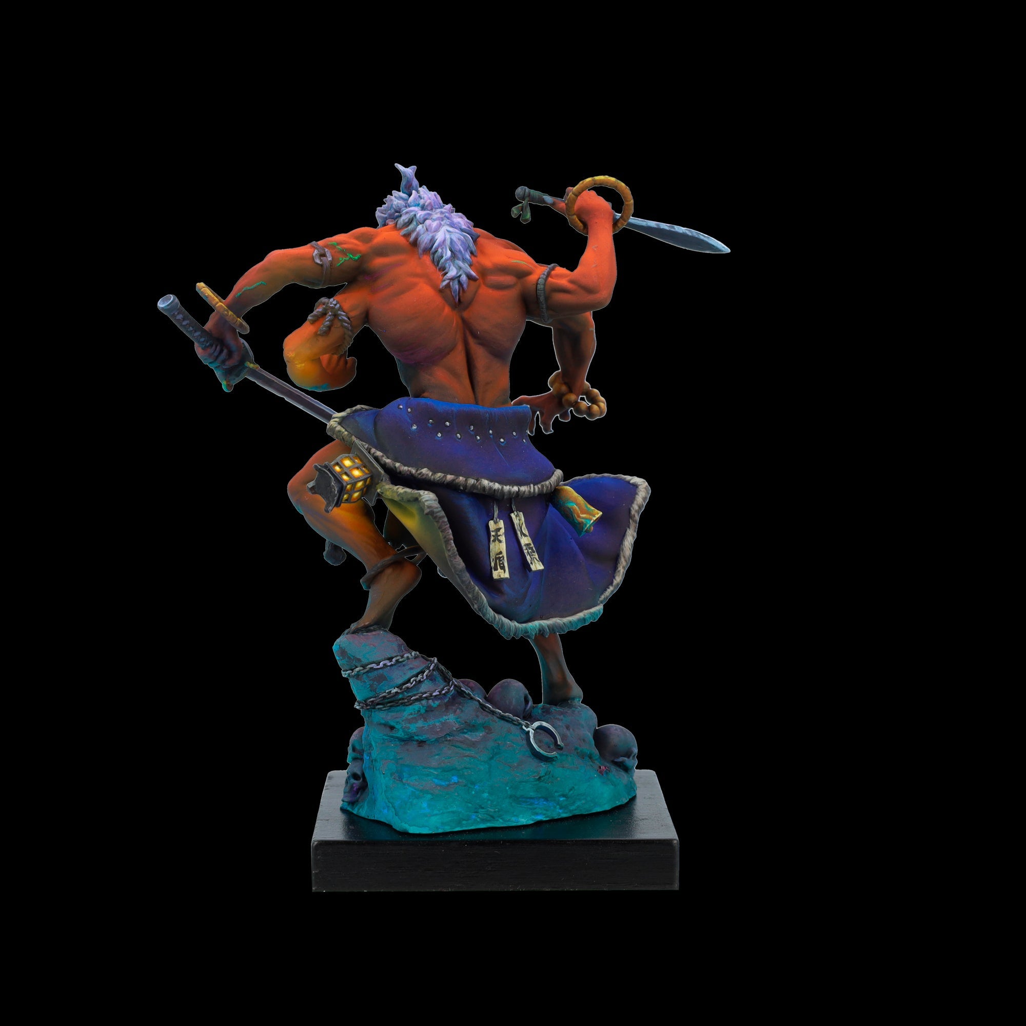 Scale 75 Figures Song of Gods Oni Kouchokujin 75mm (20)